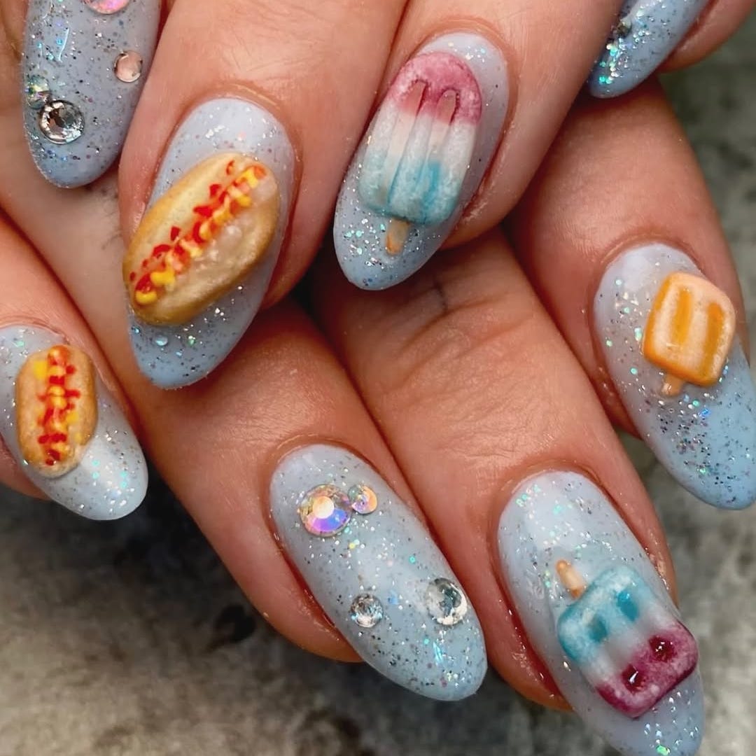 The Chicest Fourth of July Nail Ideas to Try for the Holiday Weekend